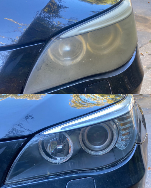 Oseas Retana Mobile Detailing. Headlight Restoration serving Milton, Roswell, Alpharetta, Duluth, Norcross and Sandy Springs